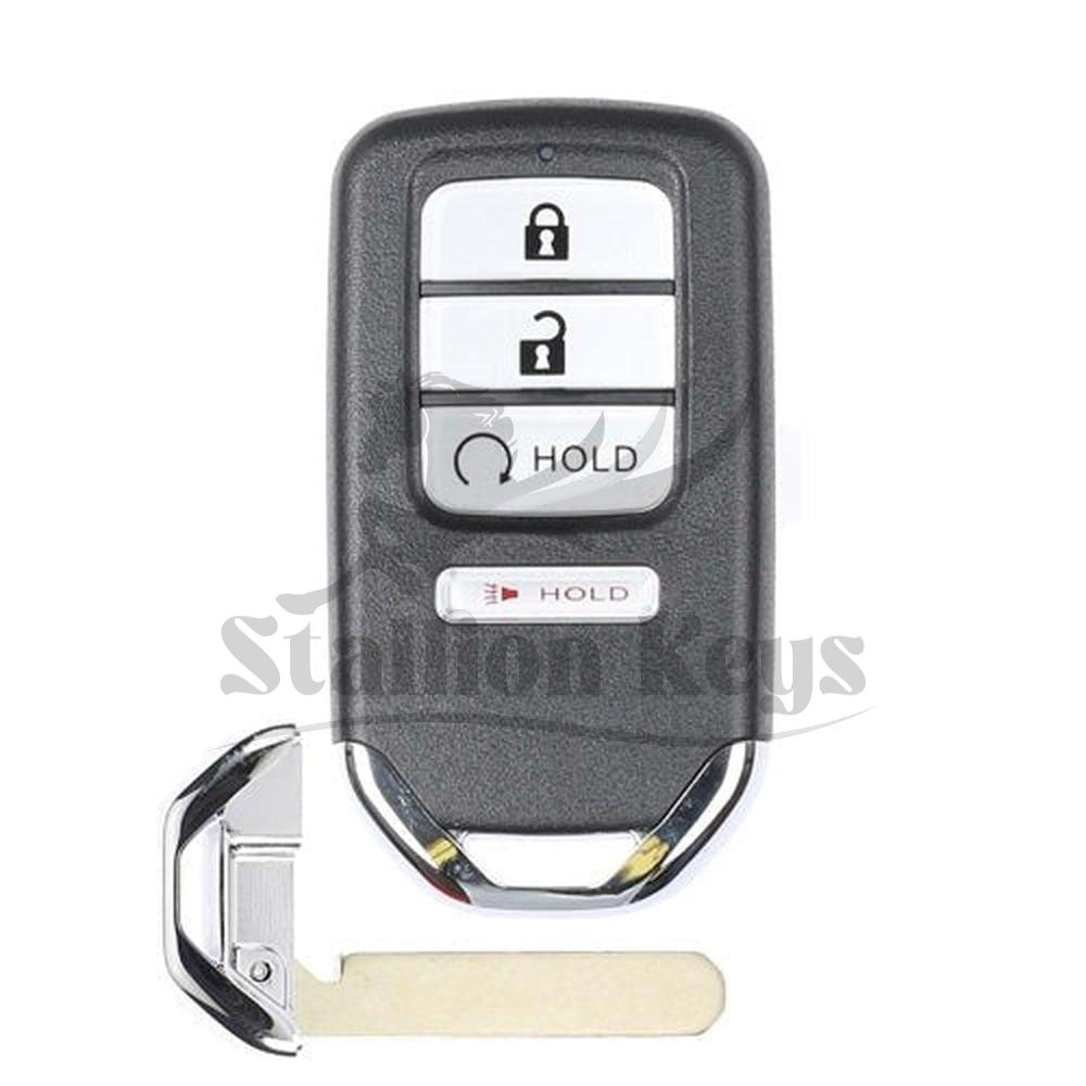 2017-2019 Honda Ridgeline / 4-Button Smart Key / PN: 72147-T6Z-A11 / A2C97488400 / KR5V2X / AFTERMARKET 2017-2019 Honda Ridgeline / 4-Button Smart Key / PN: 72147-T6Z-A11 / A2C97488400 / KR5V2X / AFTERMARKET
